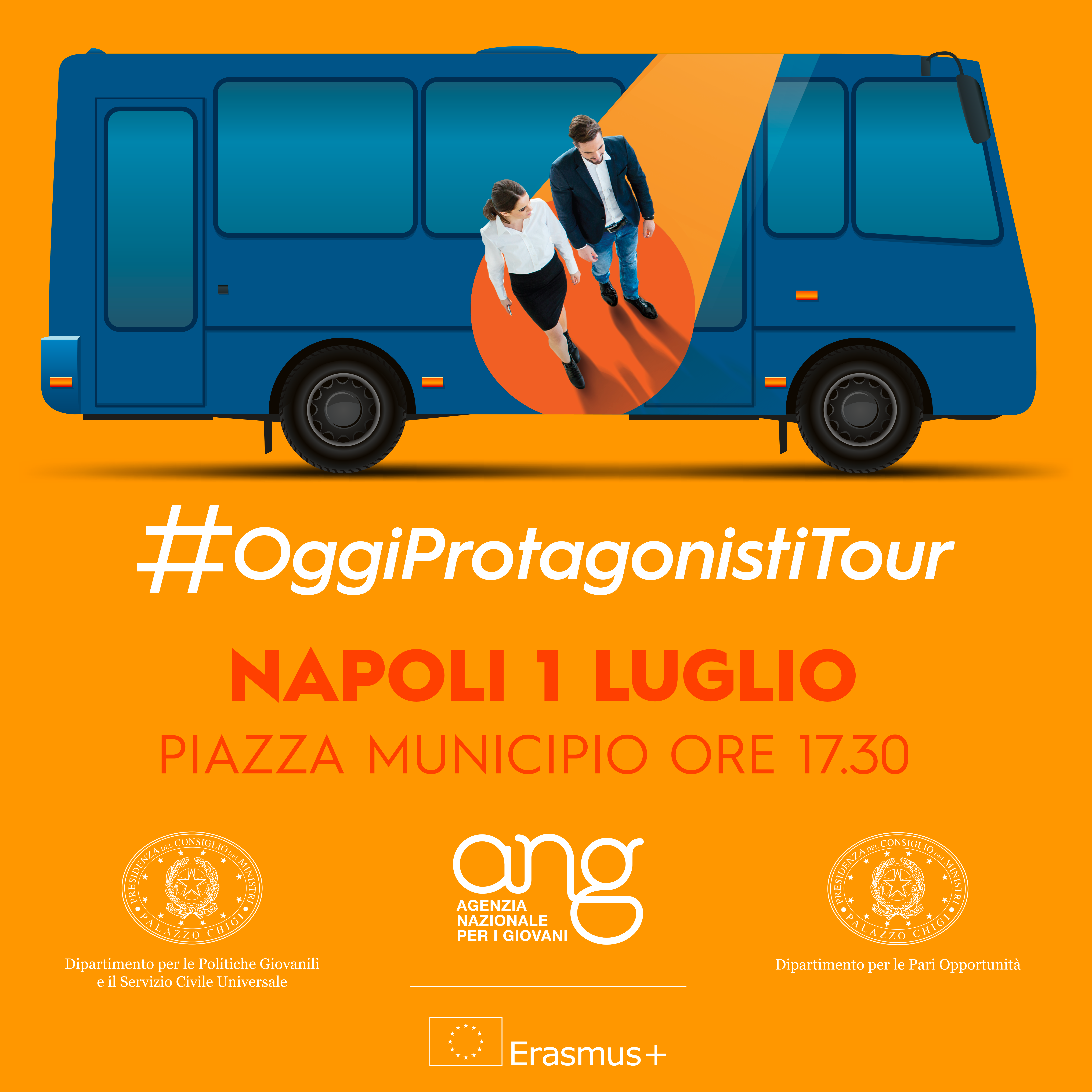 #OggiProtagonstiTour – Napoli – 1 Luglio